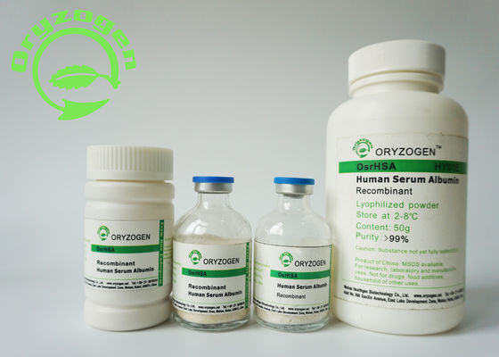 L'albumine sérique de recombinaison de basse endotoxine A la culture cellulaire pour la fabrication/formulation vacciniques