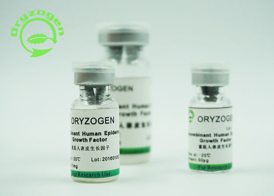 Bioactivité épidermique humaine de recombinaison du × 10^6 Unitis/magnésium du facteur de croissance 1 par analyse de cellules de Balb/C 3T3