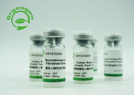 Facteur de croissance de base de recombinaison BFGF de fibroblaste de bioactivité élevée pour des cosmétiques