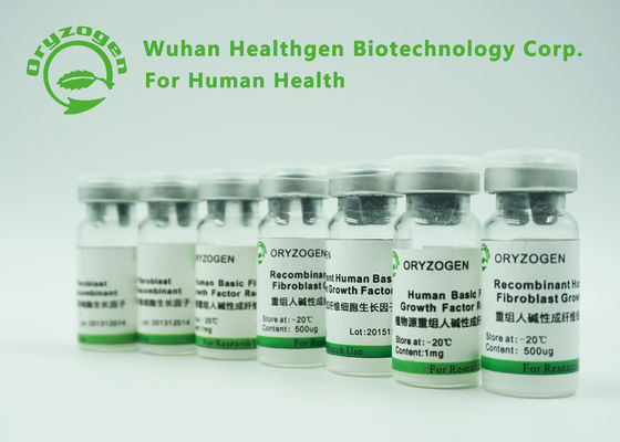 Facteur de croissance de base de recombinaison BFGF de fibroblaste de bioactivité élevée pour des cosmétiques