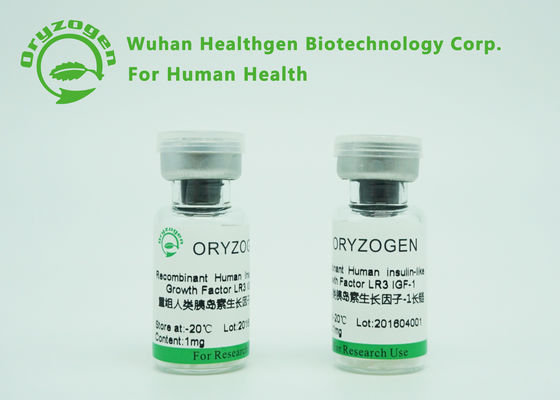 Recombiannt Igtropin IGF 1 long R3 aucun poids 9.1kD moléculaire composant animal