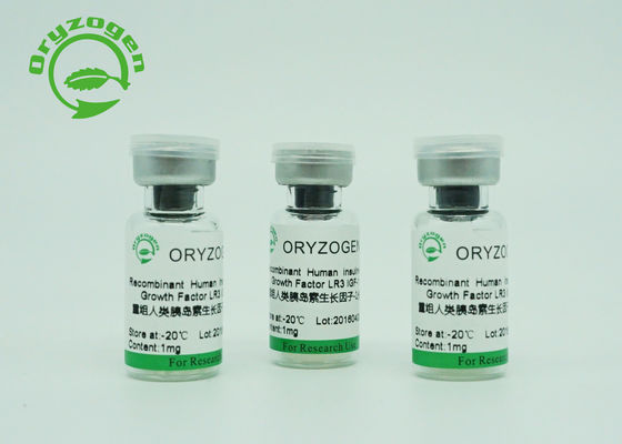 Bioactivité des unités R3 1 X10^6/magnésium de l'écurie IGF 1 de recombinaison de pureté plus considérablement que de 90% longue