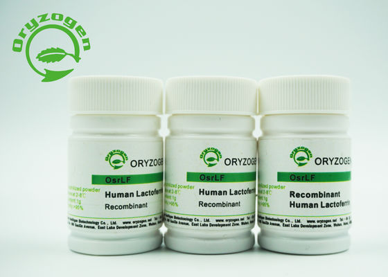 Lactoferrine humaine de recombinaison de la protéine 80KD aucun composant animal pour des cosmétiques