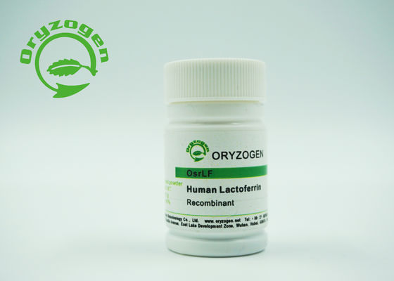 Lactoferrine de recombinaison Lyophiized de plus grande que 95% pureté de l'antibactérien avec du sel inorganique