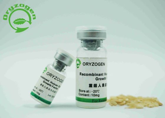 Bioactivité épidermique humaine de recombinaison du × 10^6 Unitis/magnésium du facteur de croissance 1 par analyse de cellules de Balb/C 3T3
