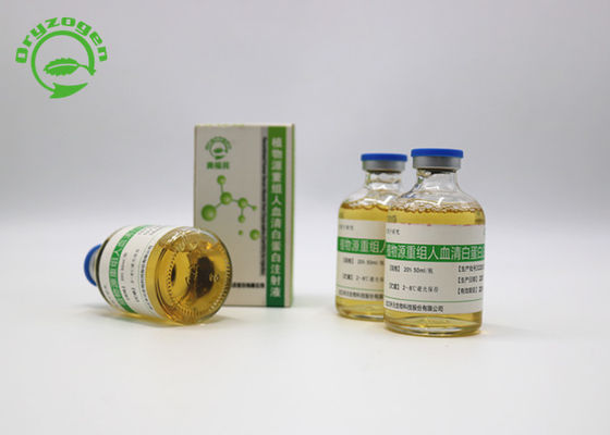 RHSA liquide humain de recombinaison de pureté de l'albumine sérique de Cryopreservation de cellules 99%