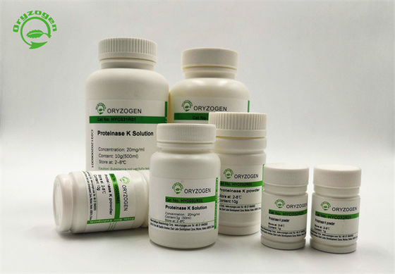Protéinase de recombinaison acide nucléique K 29kD ProK 39450-01-6 d'extraction