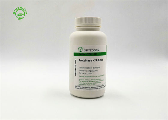 Solution élevée prête à employer ProK de la protéinase K de bioactivité 39450 01 6