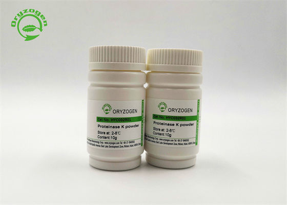 La protéinase de recombinaison K de réactif de recherches a lyophilisé la poudre HYC032R03