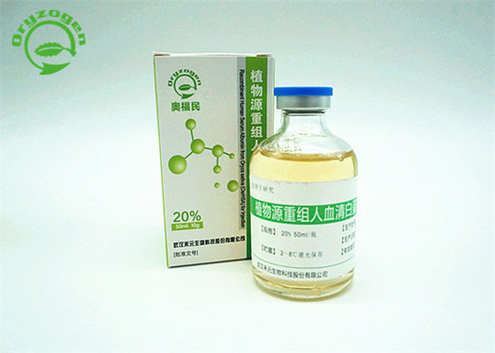 Produits de recombinaison de rHSA liquide humain de recombinaison d'albumine de catégorie d'excipient 70024-90-7